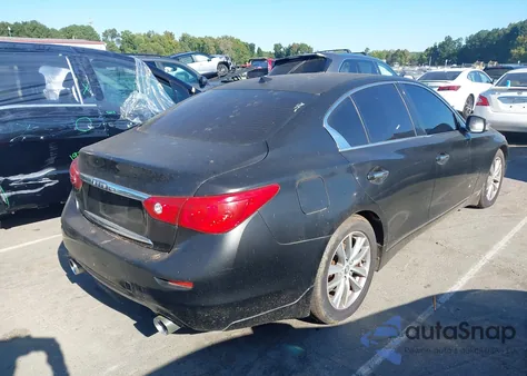 2014 Infiniti Q50 Premium z USA, uszkodzony, nr VIN JN1BV7AP1EM677298